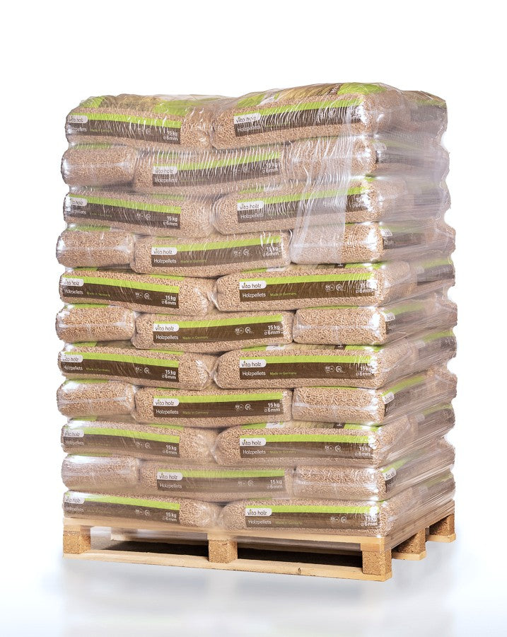 XL Palette Hochleistungs-Holzpellets (1080 kg)